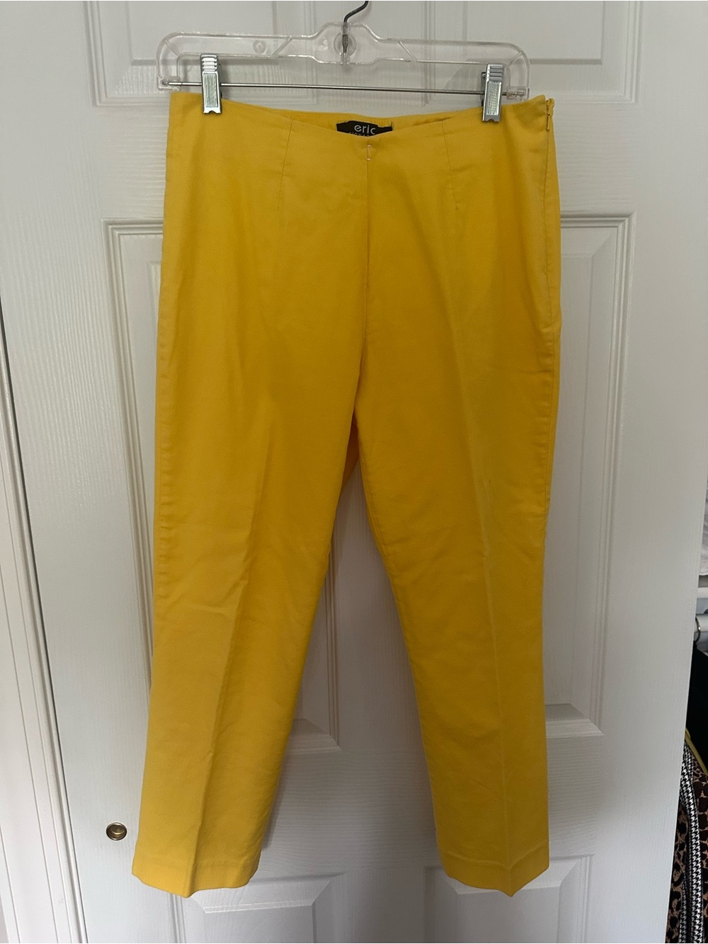 Yellow ankle length pants!
